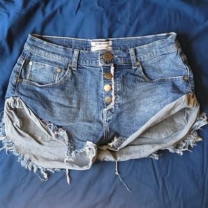 One Teaspoon Bandits Shorts size 27
